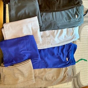 COPY - Figs men’s Axion scrub pants, size Medium (heather denim)